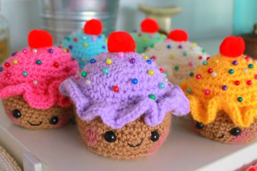 4 - Cupcakes Amigurumi