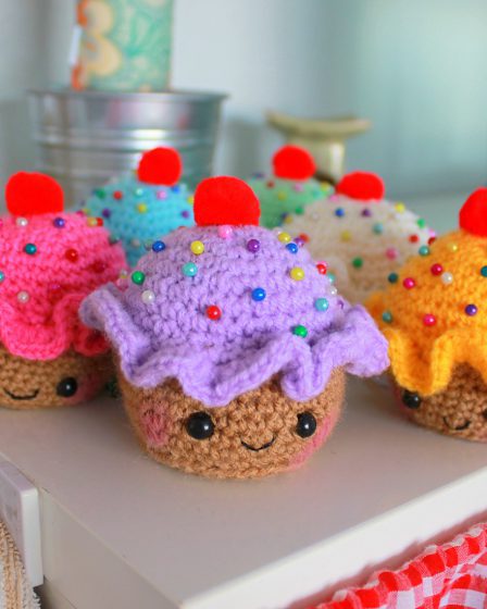 4 - Cupcakes Amigurumi