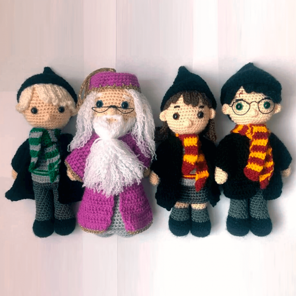 187 - Harry Potter de Amigurumi - Receita de Crochê Passo a Passo 2 (1)