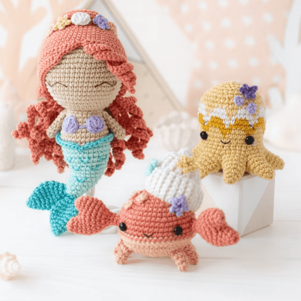 172 - Fundo do mar amigurumi passo a passo - Sereira de Crochê - Receita PDF Oceano 2 (1)