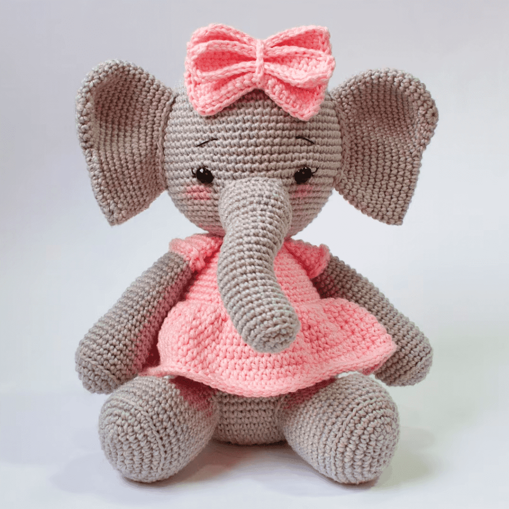 184 - Elefante Amigurumi - Receita de Crochê Passo a Passo 5 (1)