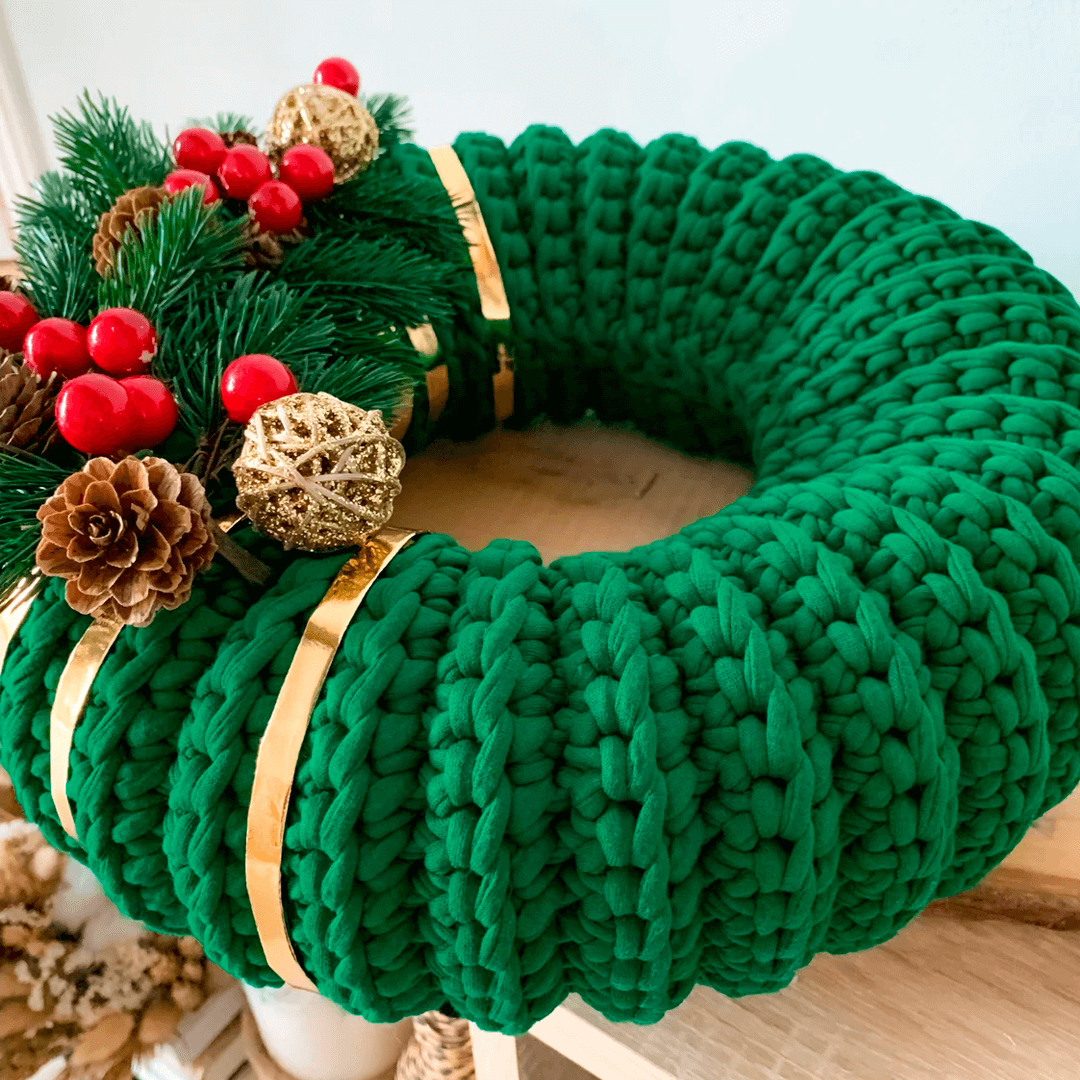 Guirlanda de Crochê | Guirlanda de Natal | Receita Passo a Passo