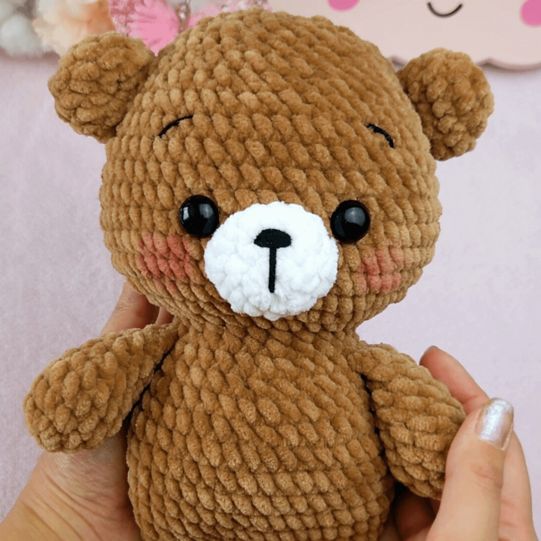 Ursinho de Crochê | Amigurumi para Dia dos Namorados | Receita