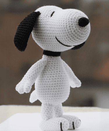 209 - Snoopy amigurumi - Snoopy de crochê - Receita Passo a Passo (1)
