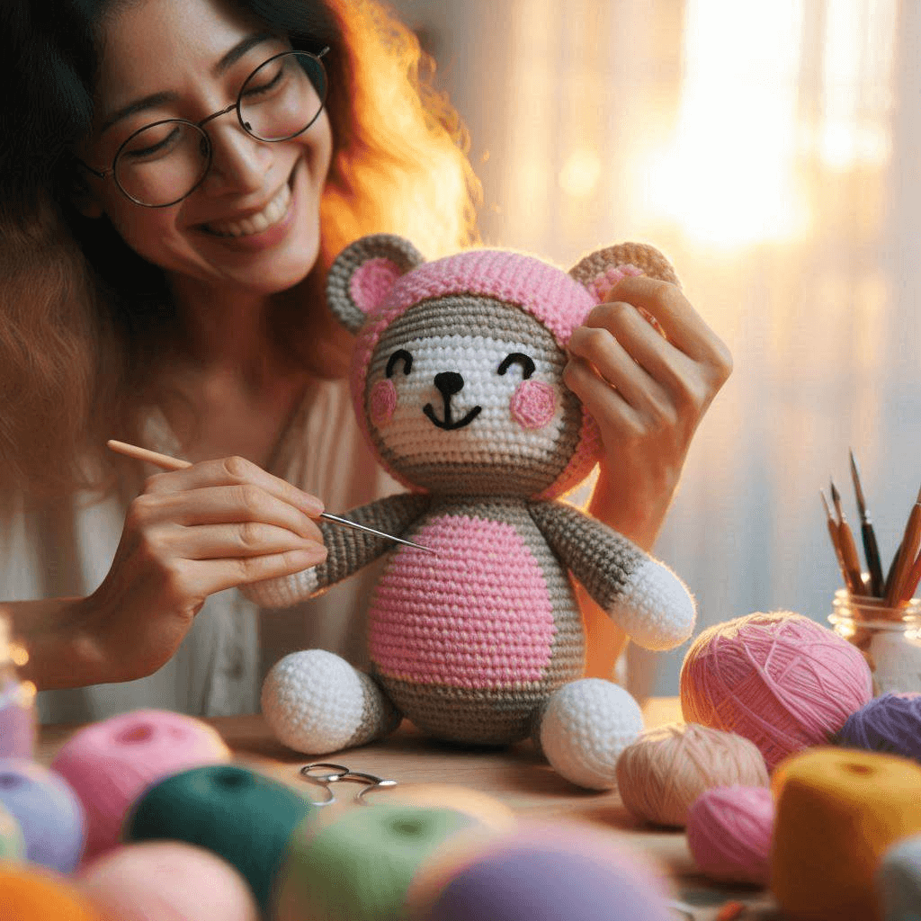 Amigurumi - Ursinho de amigurumi (1)