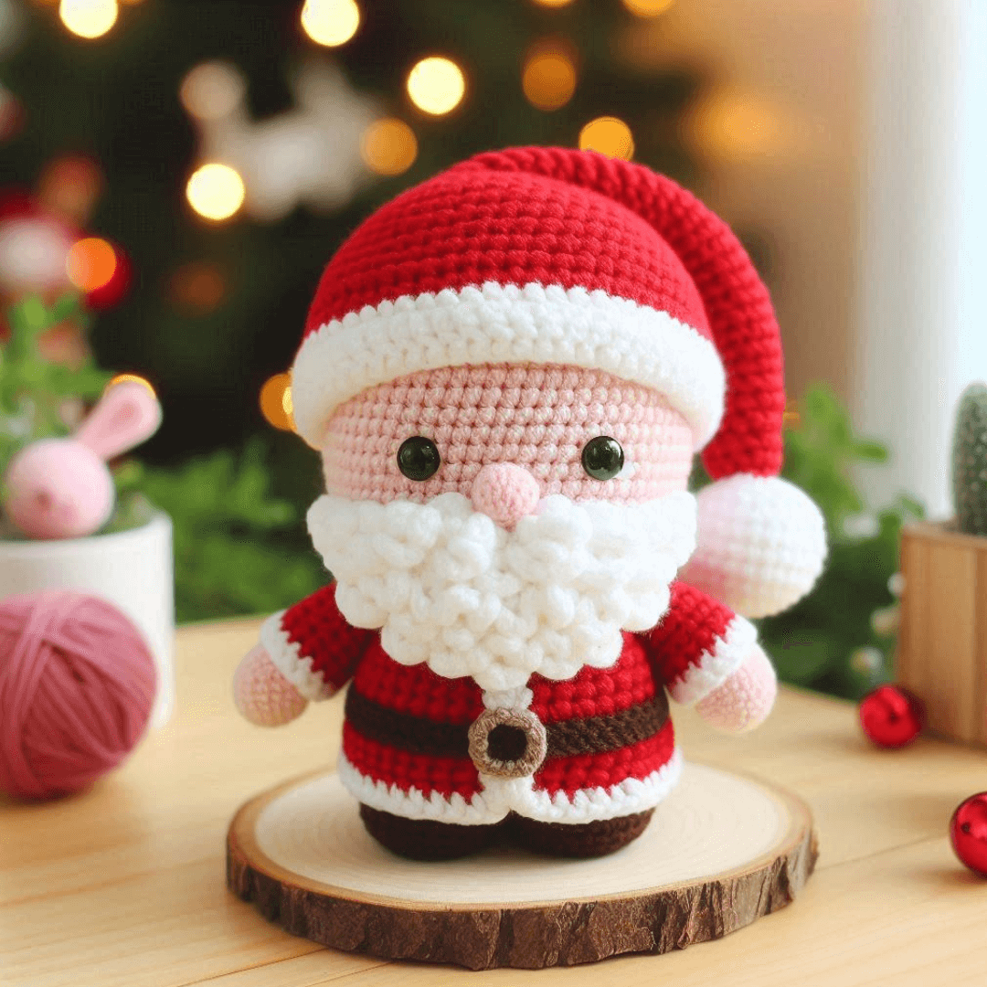 220 - Papai noel de croche - Papai noel amigurumi (1)