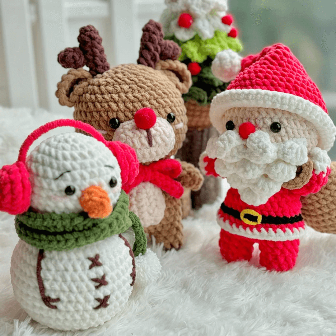 221 - Amigurumi natal - Amigurumi de Natal Receita Passo a Passo - 2 (1)