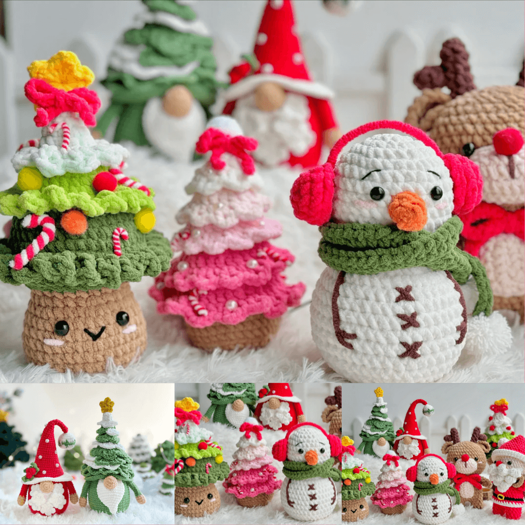 221 - Amigurumi natal - Amigurumi de Natal Receita Passo a Passo - 3 (1)