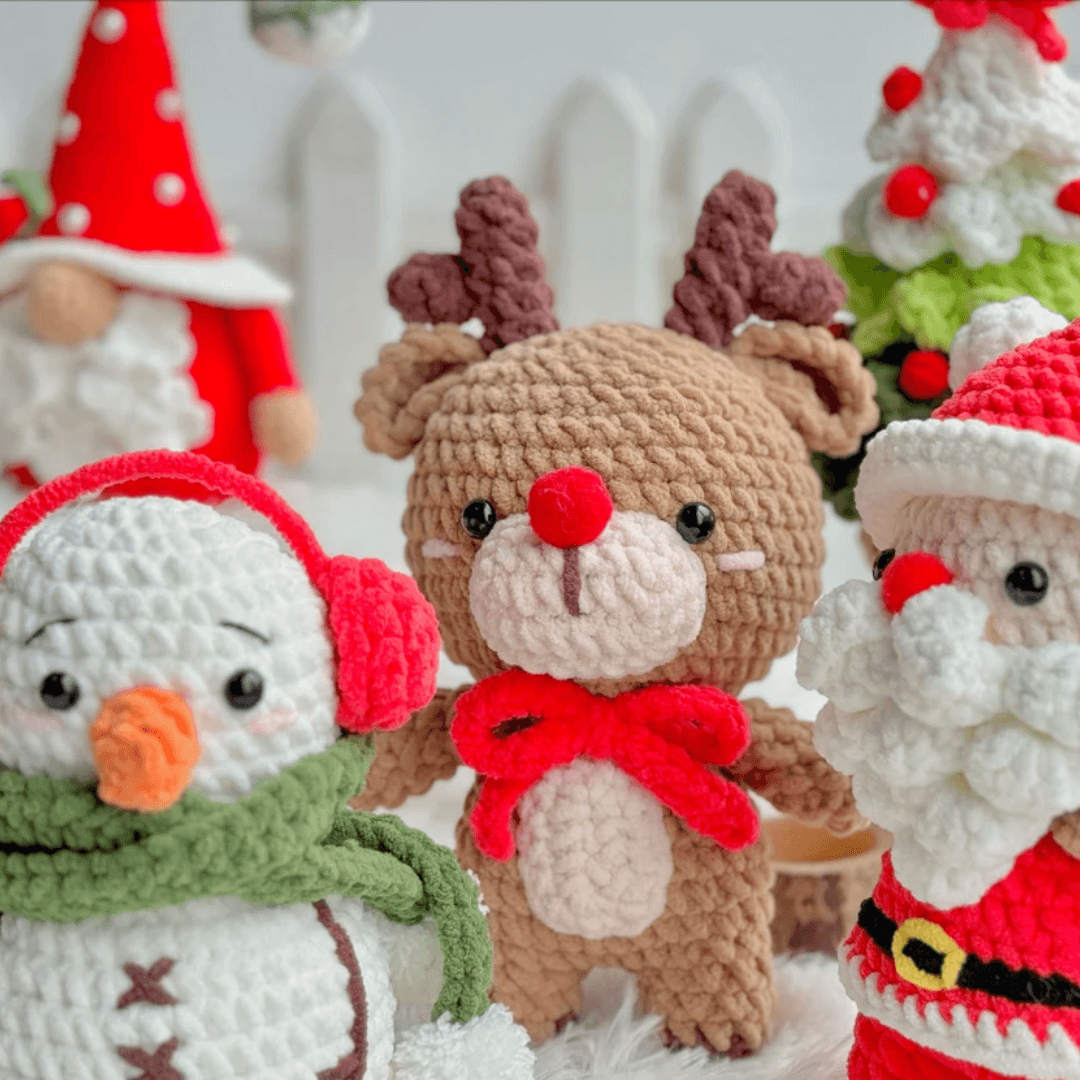 221 - Amigurumi natal - Amigurumi de Natal Receita Passo a Passo - 4 (1)