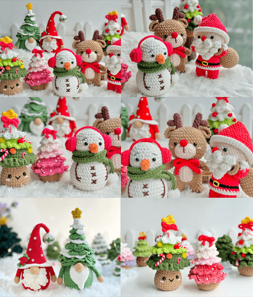 221 - Amigurumi natal - Amigurumi de Natal Receita Passo a Passo - Banner (1)